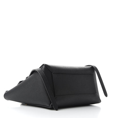 Celine Grained Calfskin Micro Belt Bag Black 5 of 9
