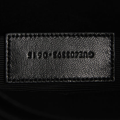 Saint Laurent Suede Calfskin Small Fringe Crossbody Bag Black 7 of 7