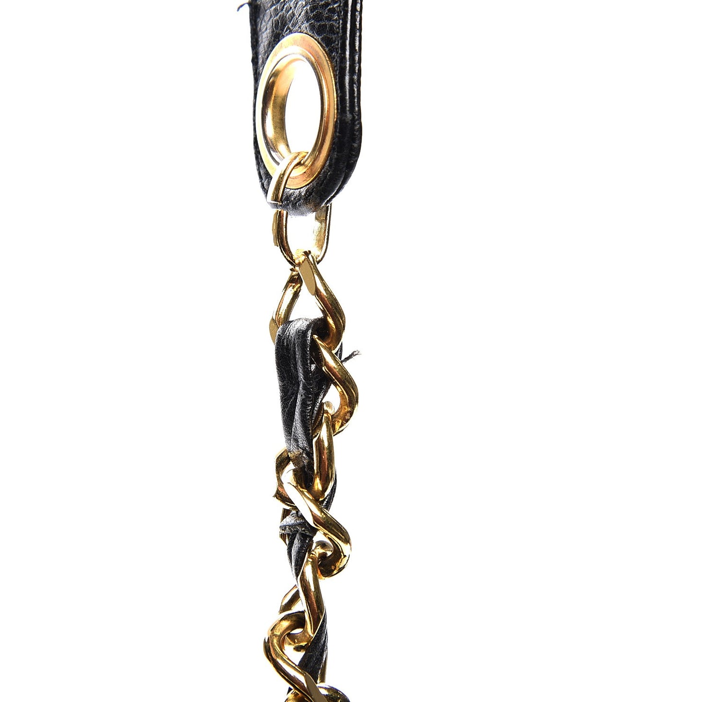 Caviar CC Shoulder Bag Black