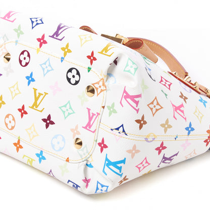 Louis Vuitton Monogram Multicolor Annie MM White 4 of 8
