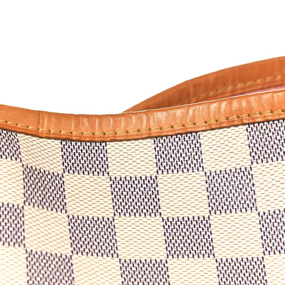 Louis Vuitton Damier Azur Delightful MM Rose Ballerine 17 of 18