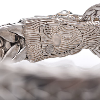 John Hardy Sterling Silver 15mm Legends Naga Dragon Station Bracelet 6 of 7