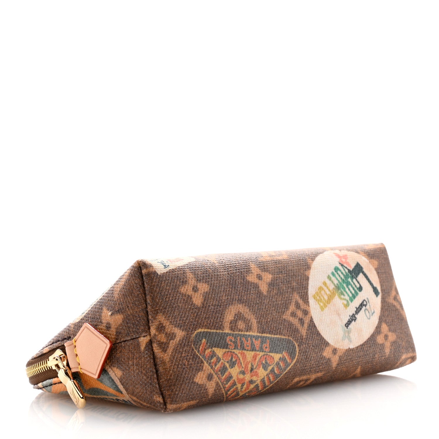 Louis Vuitton Monogram Flight Mode Cosmetic Pouch 4 of 7