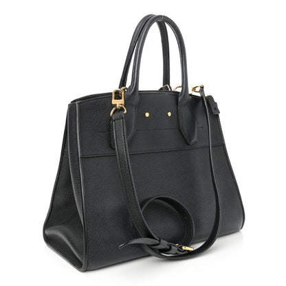 Louis Vuitton Taurillon City Steamer PM Black 3 of 11