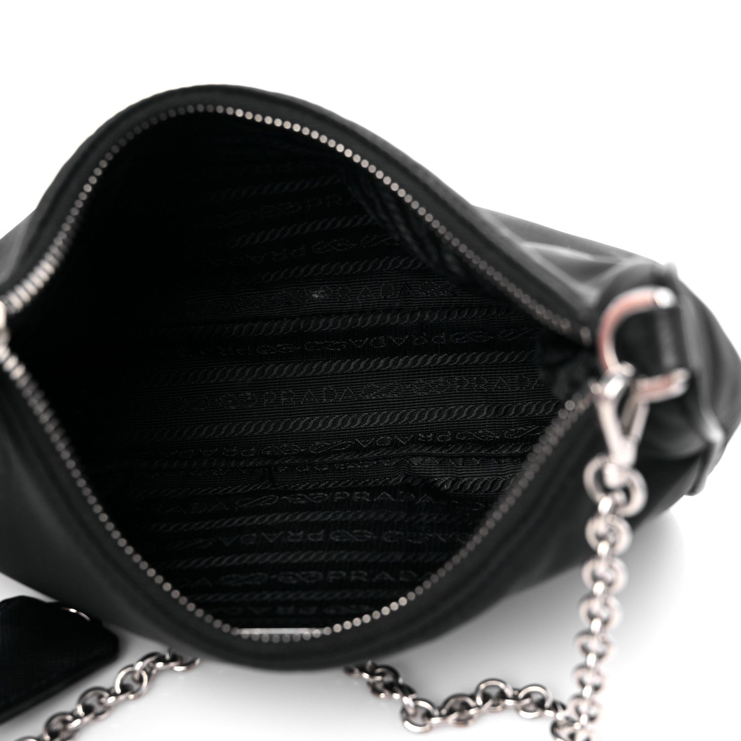 Prada Nylon Re-Edition 2005 Shoulder Bag Black 5 of 11
