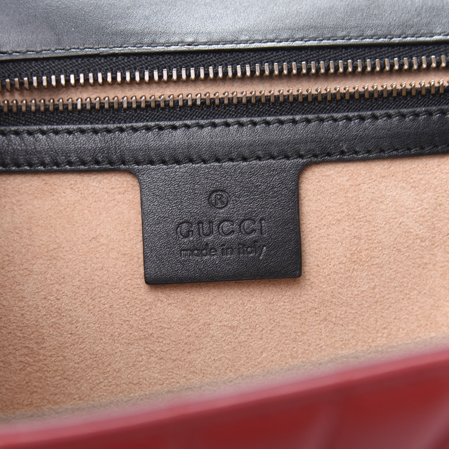 Gucci Calfskin Bamboo Trapuntata Queen Margaret Top Handle Bag Blue Agata Hibiscus Red Mystic White Sugar Pink 8 of 13