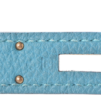 Hermes Togo Birkin 35 Turquoise 22 of 33