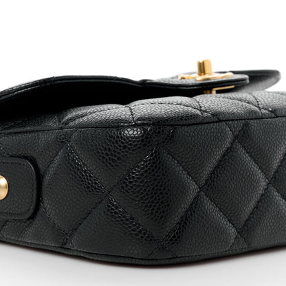 Chanel Caviar Quilted Small Chain Flap Black 10 of 12