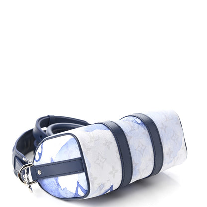 Louis Vuitton Monogram Watercolor Keepall XS Blue 4 of 11