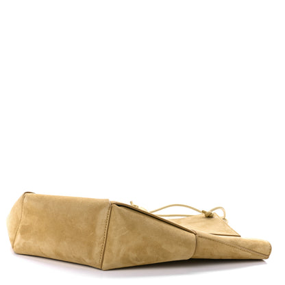 Bottega Veneta Suede Maxi Intrecciato Tote Cane Sugar Tapioca 10 of 12