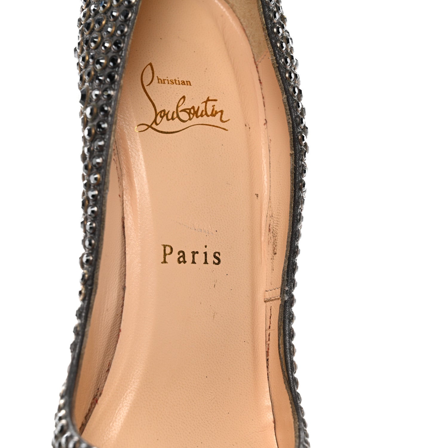 Christian Louboutin Crystal Strass So Kate 120 Pumps 37 Black 9 of 10