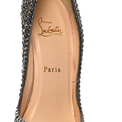 Christian Louboutin Crystal Strass So Kate 120 Pumps 37 Black 9 of 10