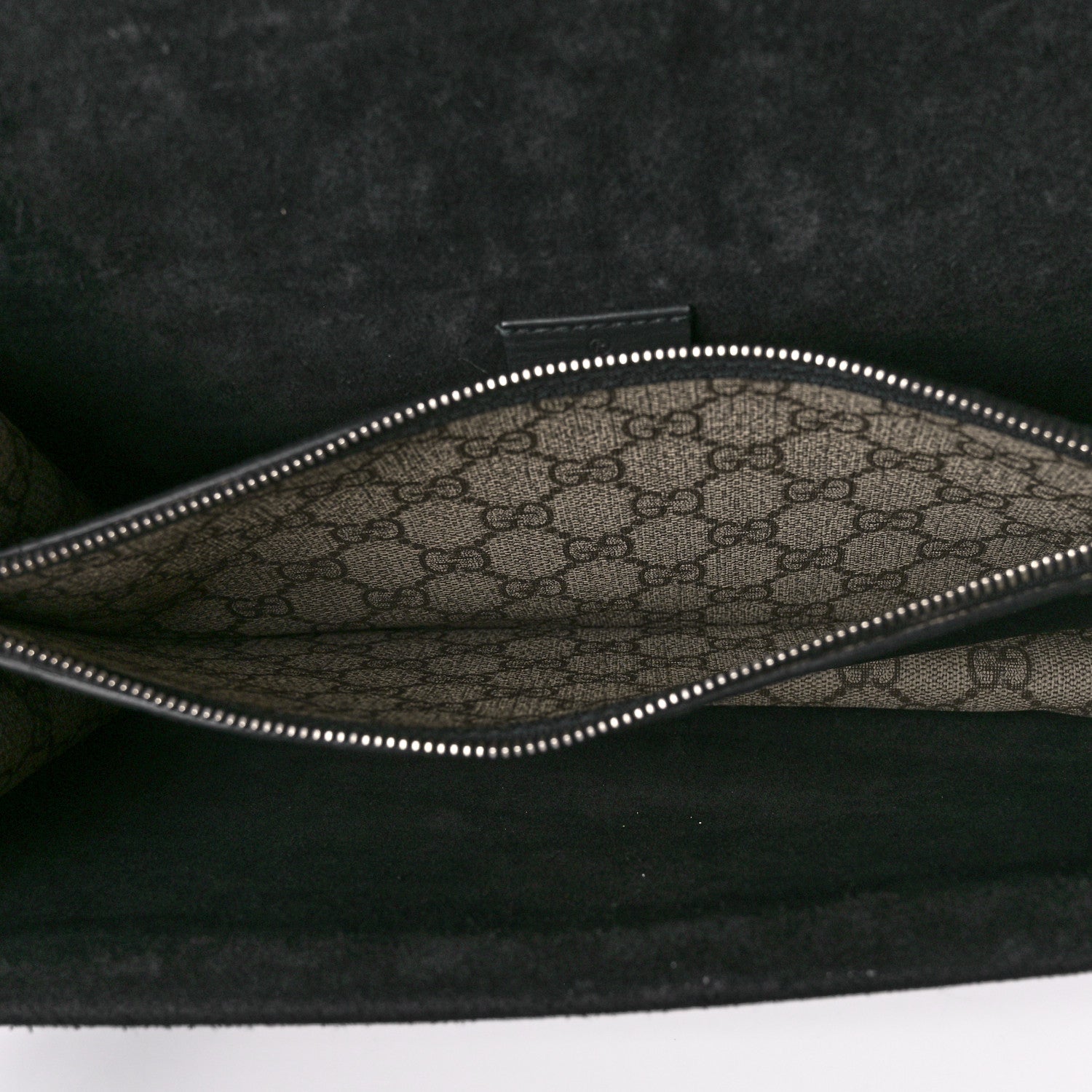 Gucci GG Supreme Monogram Crystal Small Dionysus Shoulder Bag Black 8 of 12