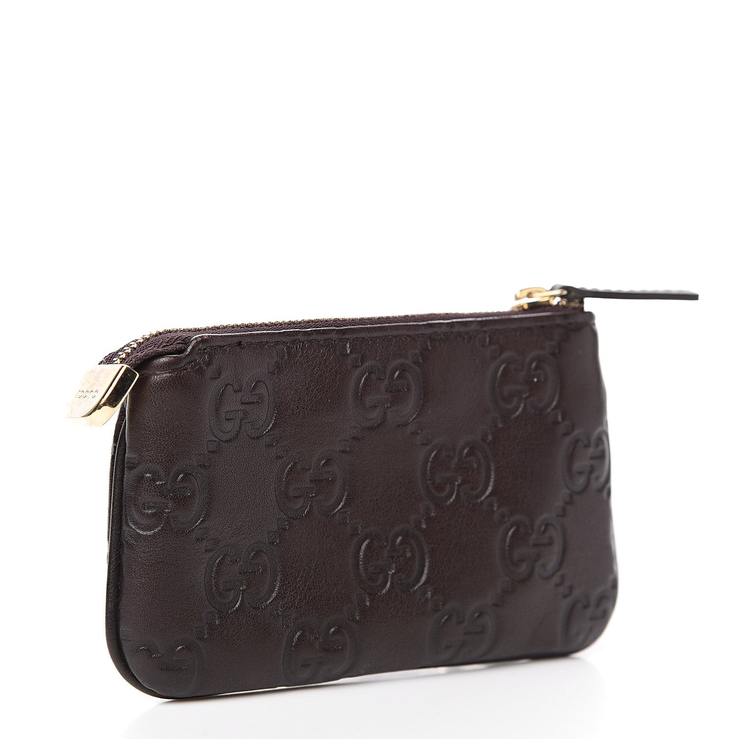 Gucci Guccissima Key Case Chocolate 2 of 6