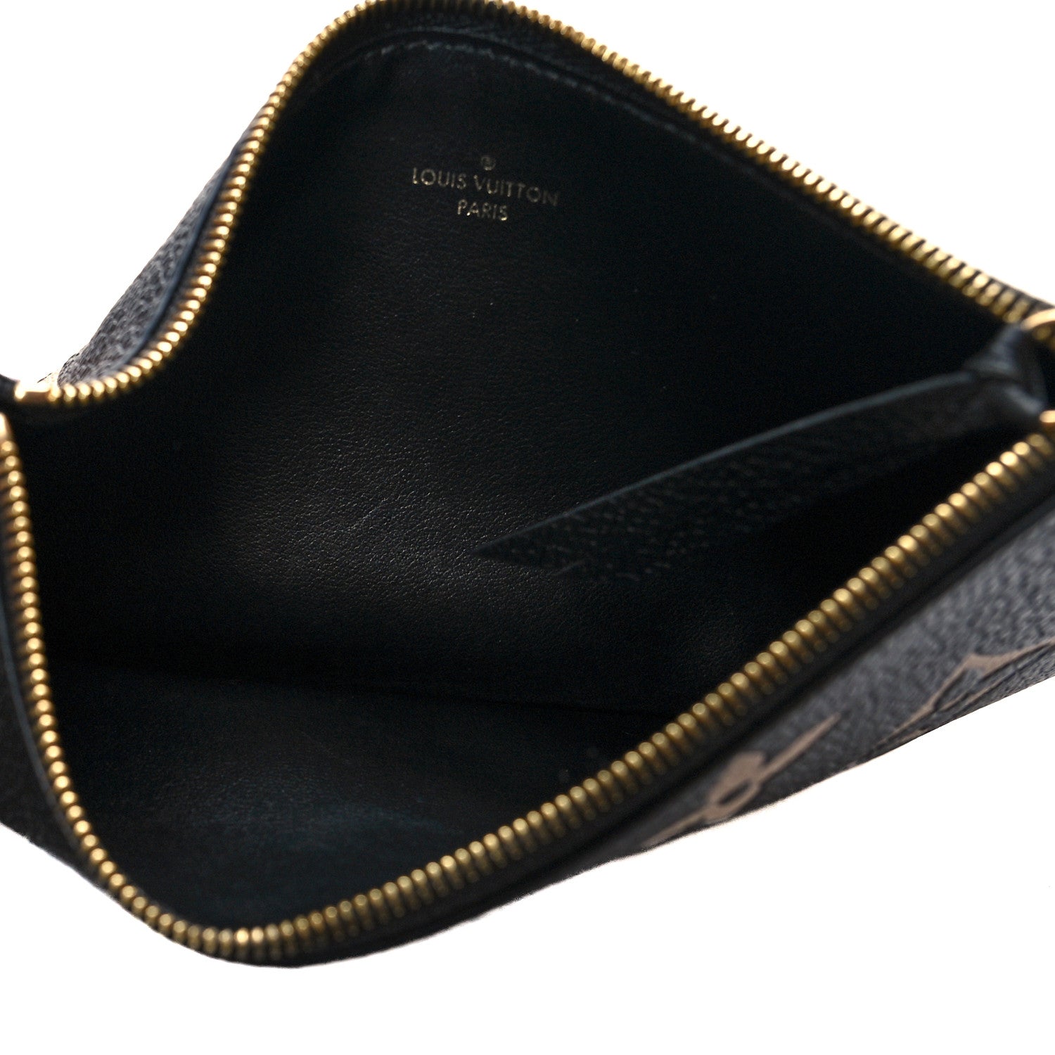 Louis Vuitton Empreinte Monogram Giant Felicie Pochette Black Beige 8 of 13
