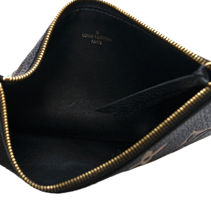 Louis Vuitton Empreinte Monogram Giant Felicie Pochette Black Beige 7 of 12