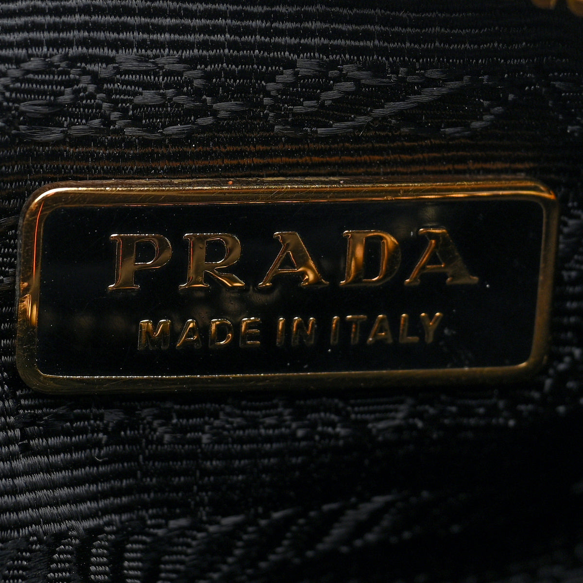 Prada Tessuto Nylon Bow Wristlet Black 6 of 7