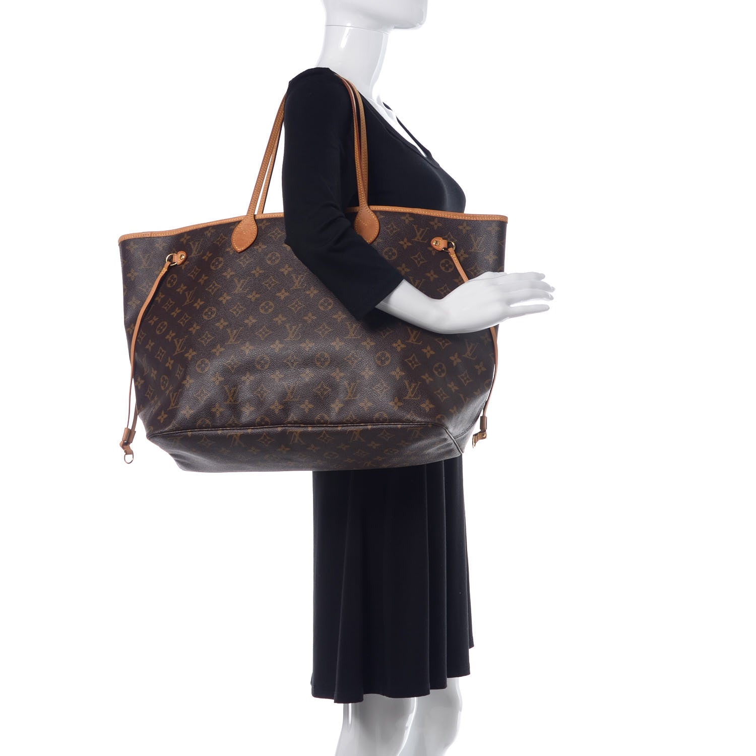 Louis Vuitton Monogram Neverfull GM 2 of 14