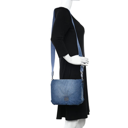 Loewe Denim Goya Puffer Bag Azul Denim 2 of 12