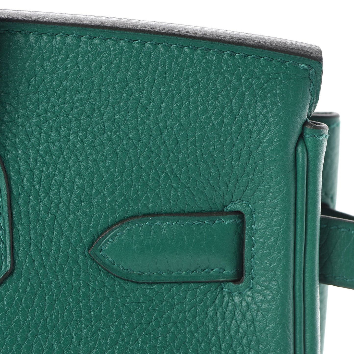 Taurillon Clemence Birkin 30 Vert Vertigo