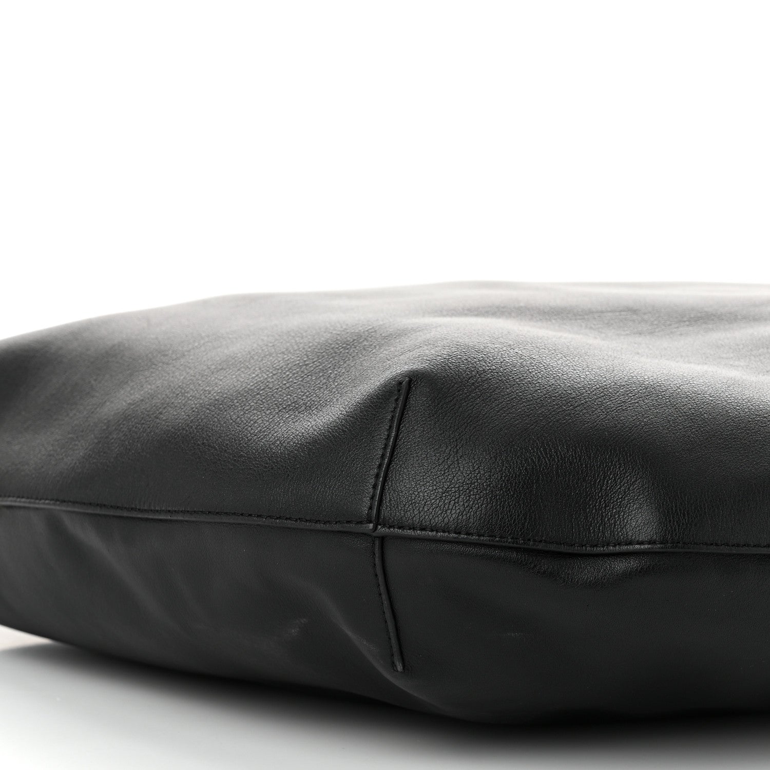 The Row Calfskin N/S Allie Bag Black 8 of 9