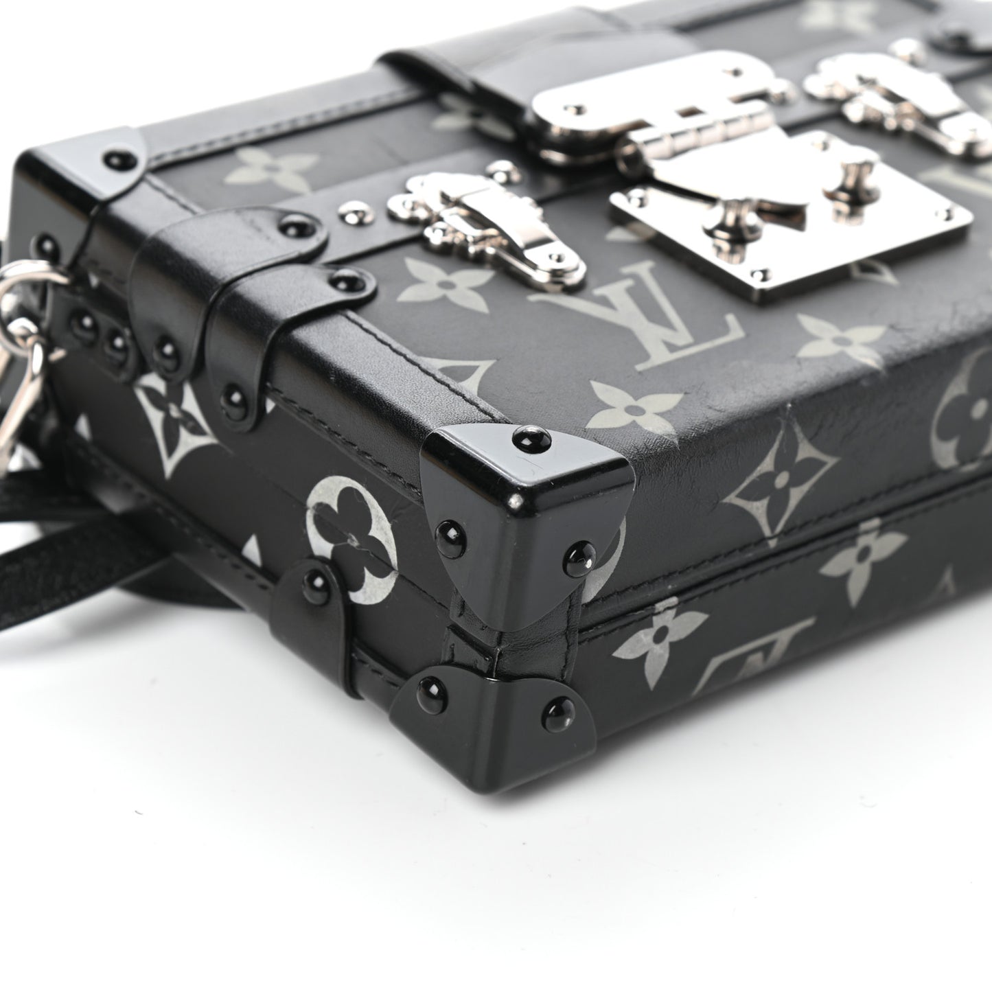 Reflective Petite Malle Black