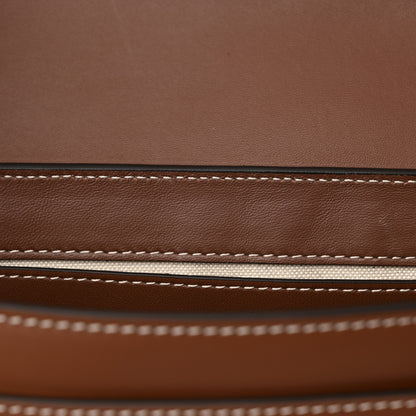 Burberry Calfskin Note Crossbody Bag Tan 11 of 13