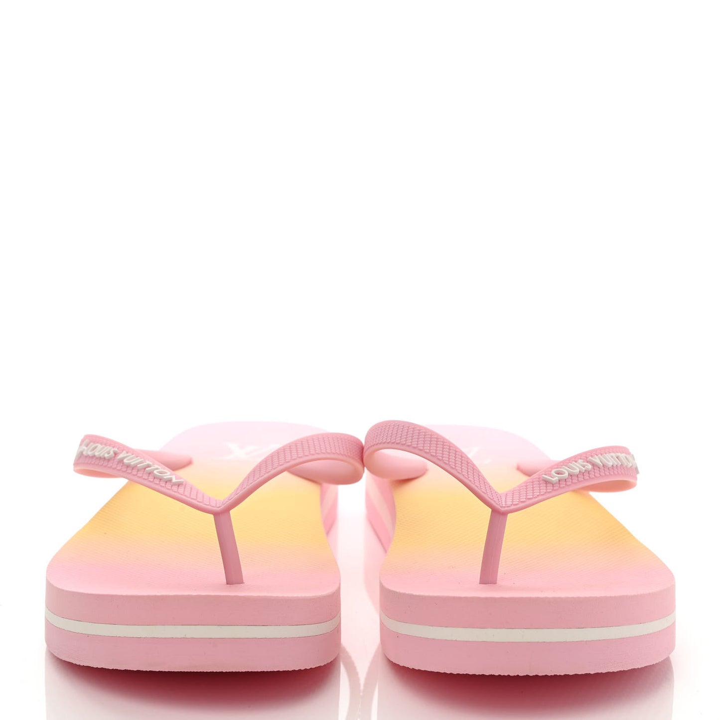 Rubber Arcade Flat Thong Sandals 40 Rose