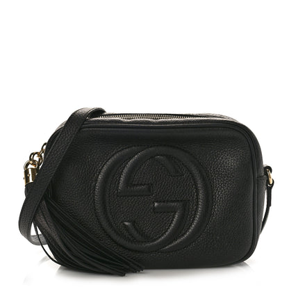 Gucci Pebbled Calfskin Small Soho Disco Bag Black 1 of 9