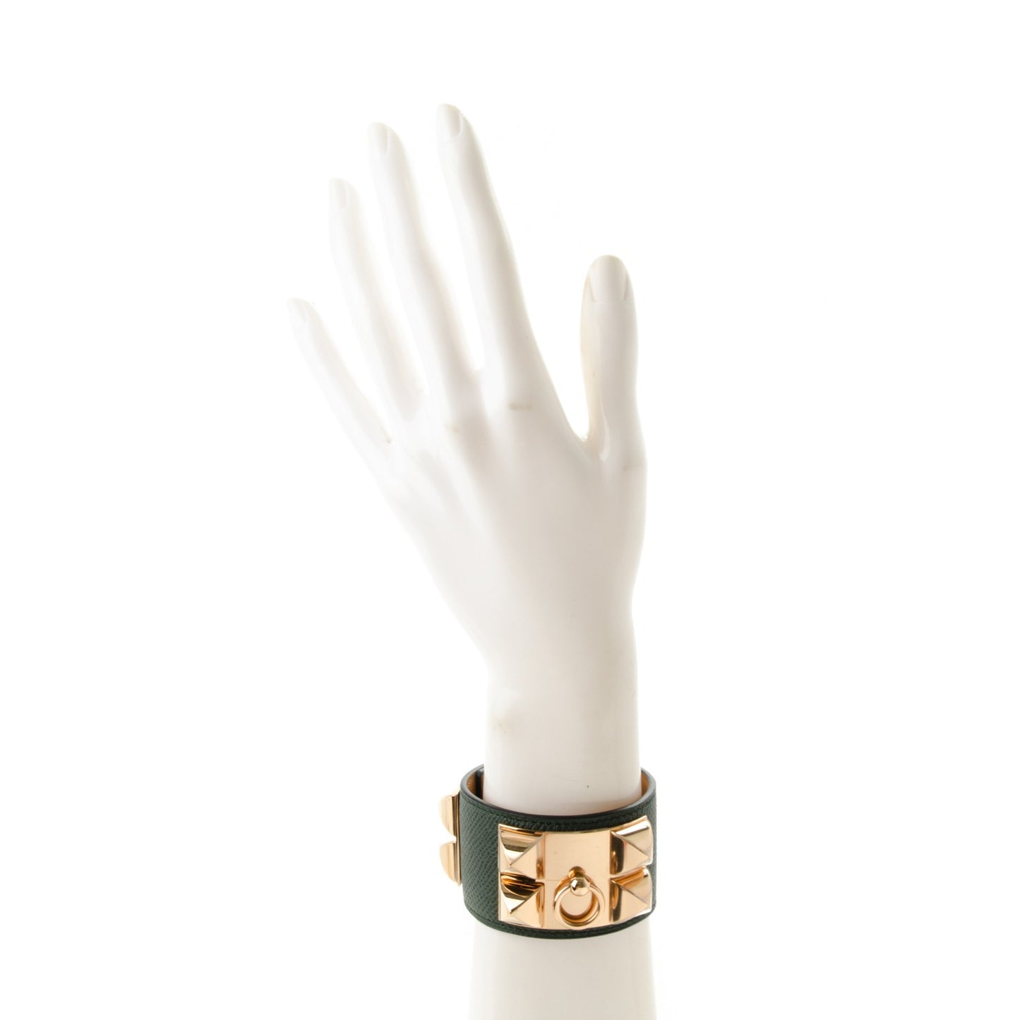 Epsom Collier de Chien CDC Bracelet S Vert Anglais