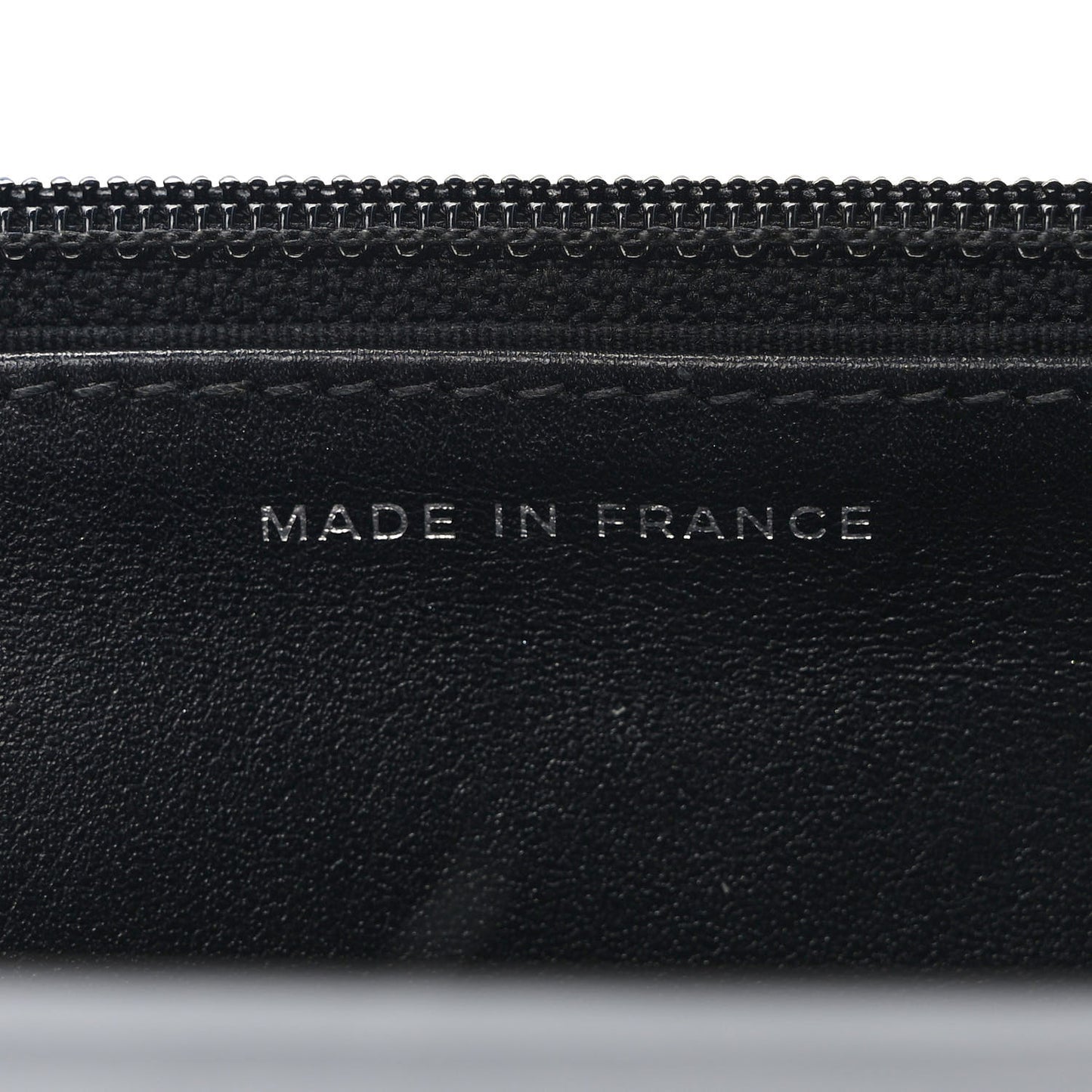 Caviar Quilted Boy Wallet On Chain WOC Black