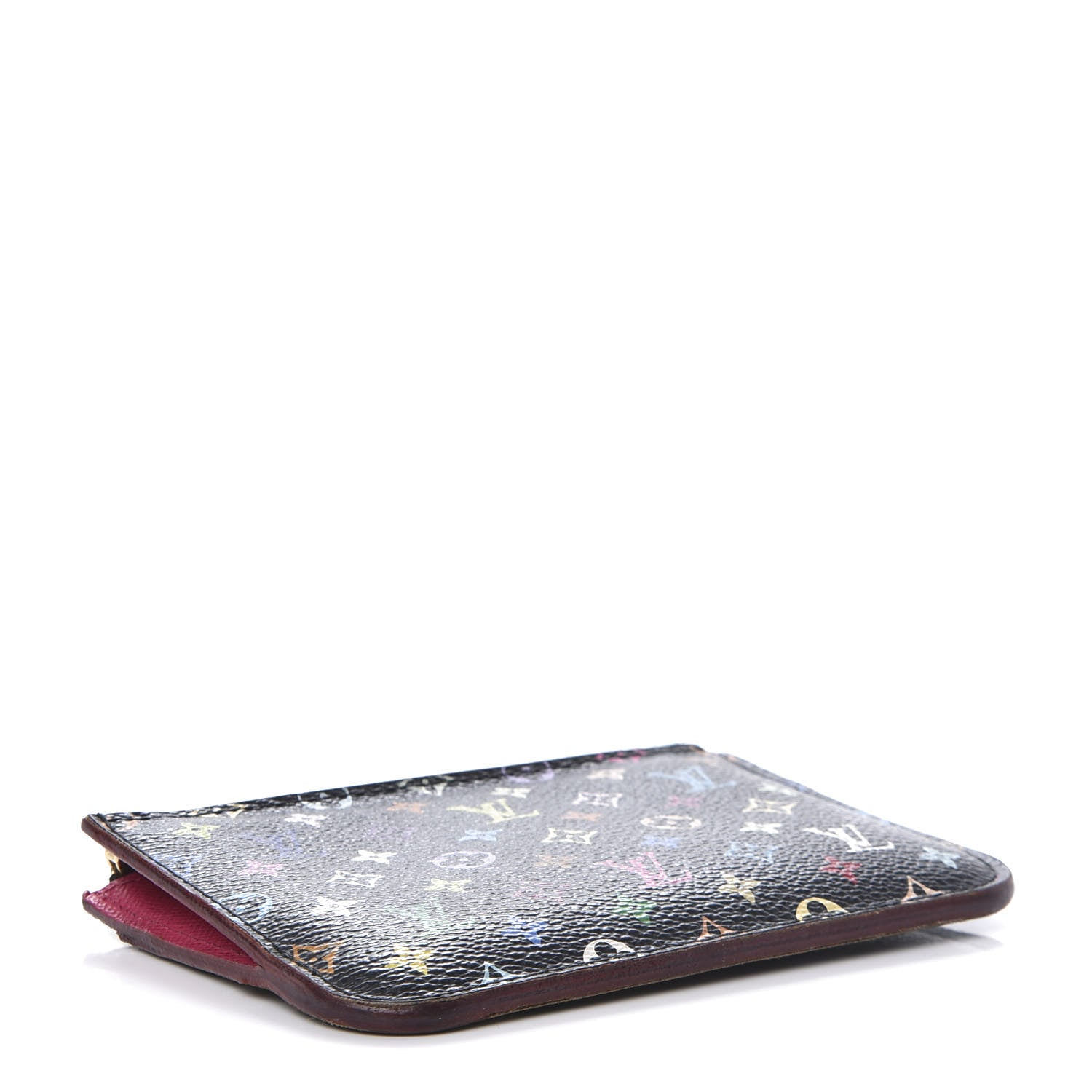Louis Vuitton Monogram Multicolor Key Pouch Black Grenade 5 of 12
