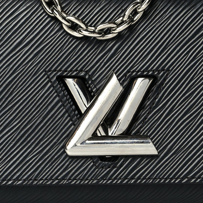 Louis Vuitton Epi Twist Chain Wallet Black 9 of 9