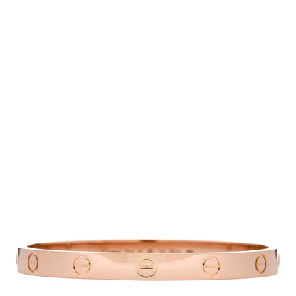 Cartier 18K Pink Gold LOVE Bracelet 17 1 of 7