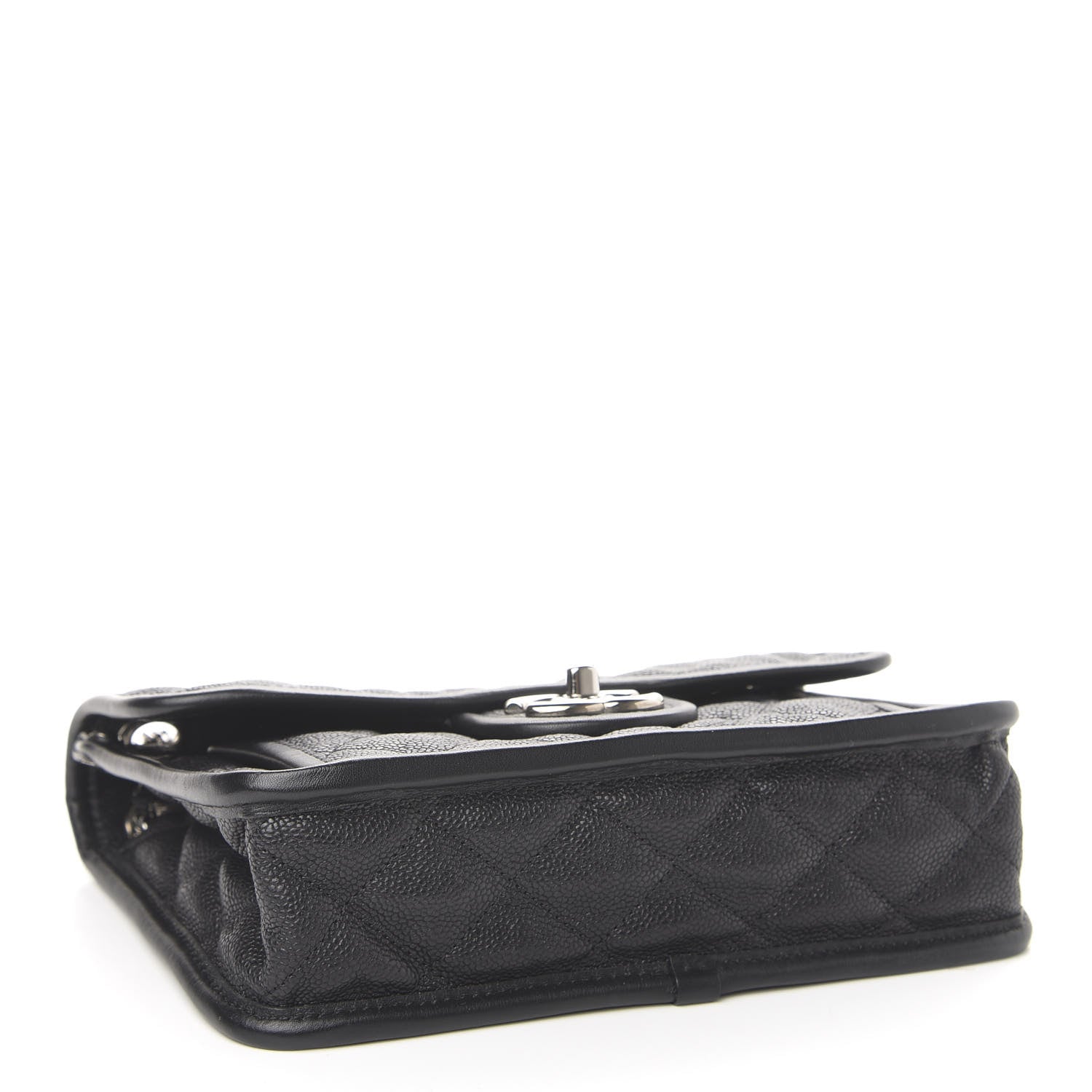 Chanel Caviar Quilted Mini French Riviera Flap Black 4 of 11