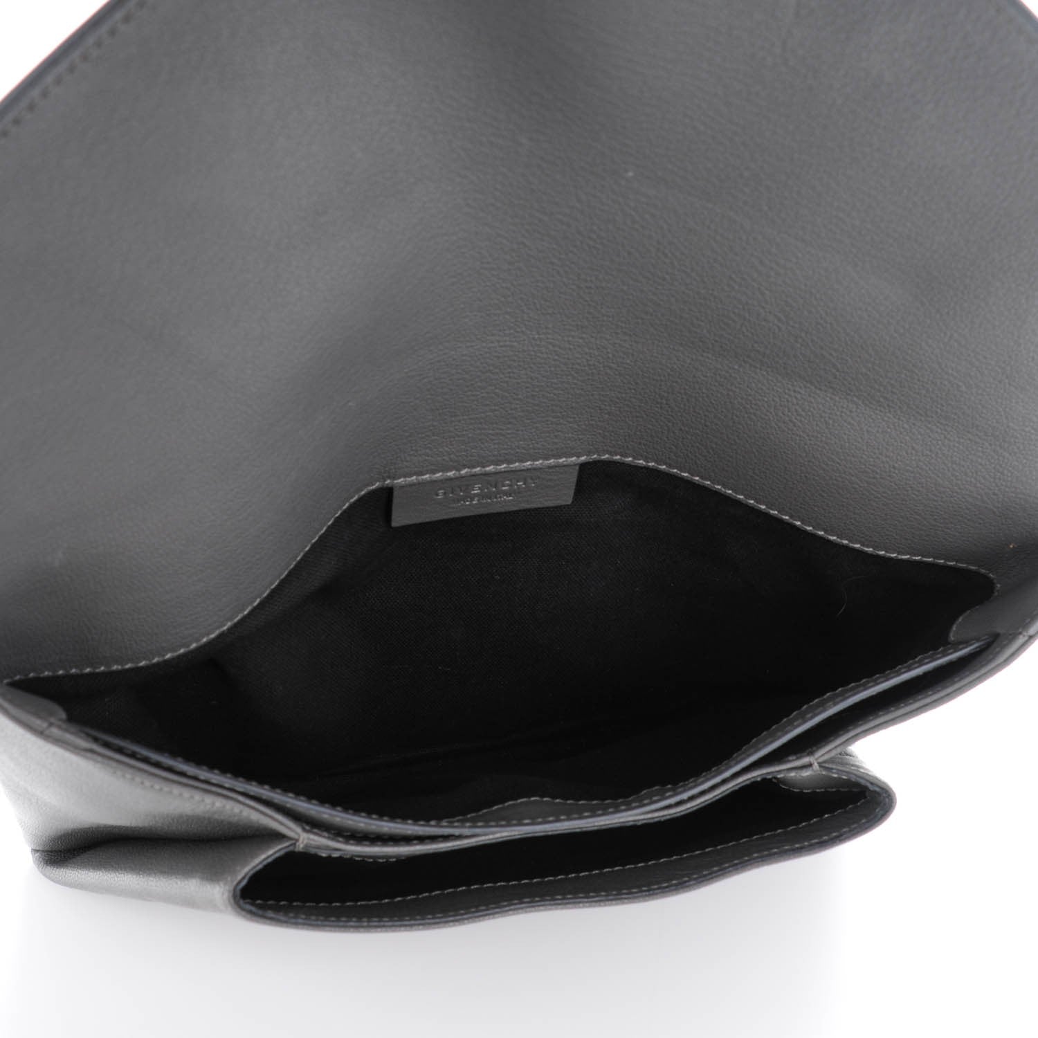 Givenchy Sugar Goatskin Medium Antigona Envelope Clutch Grey 5 of 7