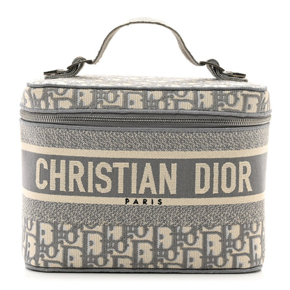 Christian Dior Oblique Diortravel Vanity Case Grey 1 of 8
