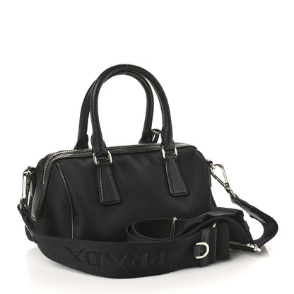 Prada Nylon Saffiano Re-Edition 2005 Top Handle Crossbody Bag Black 3 of 8