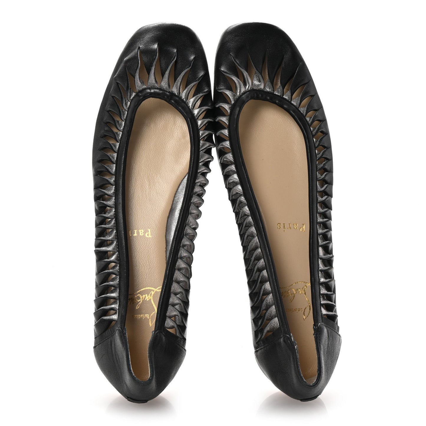 Nappa Gazelle Flats 40 Black