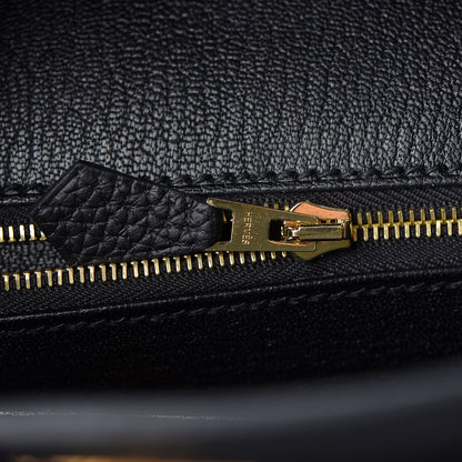 Hermes Togo Birkin 30 Black 9 of 32