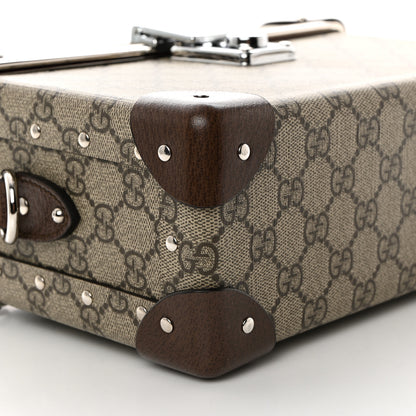 Gucci GG Supreme Monogram Globe-Trotter Beauty Case Brown 9 of 10