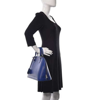 Louis Vuitton Epi Alma PM Blueberry 2 of 9