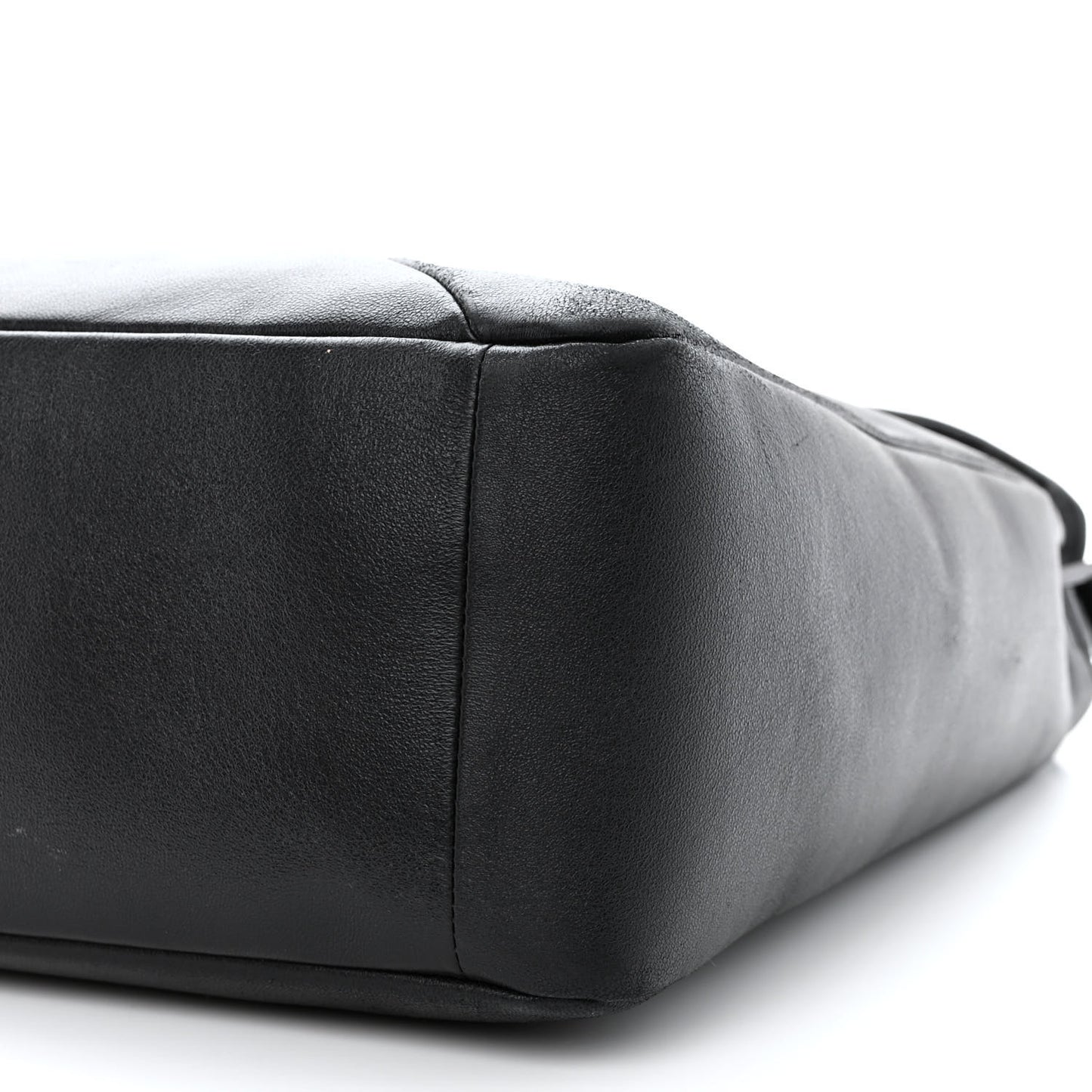 Nappa Monochrome One Stud Hobo Black