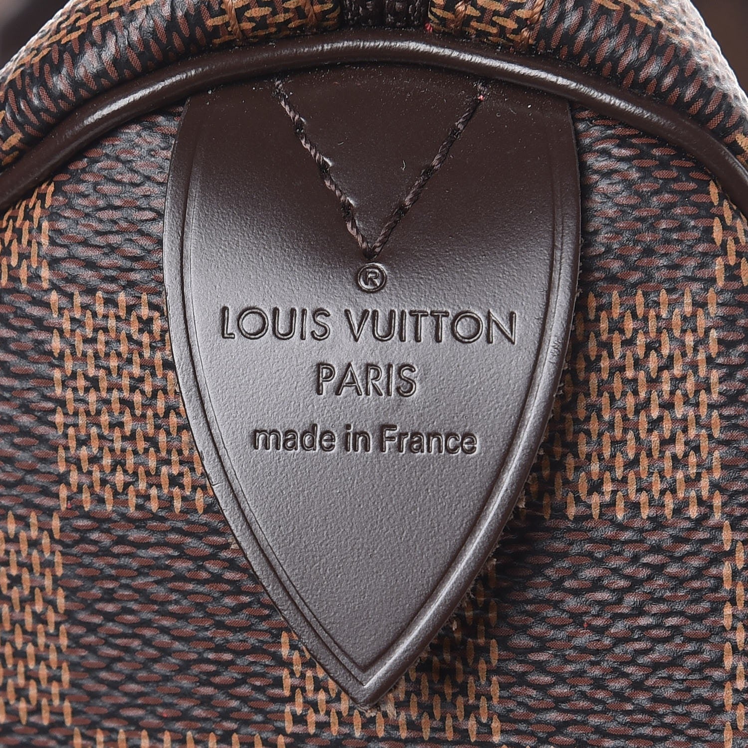 Louis Vuitton Damier Ebene Speedy 35 6 of 8