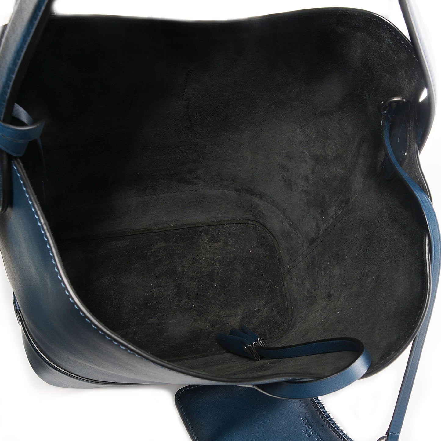 Smooth Calfskin NN14 Cuir Nuance GM Blue