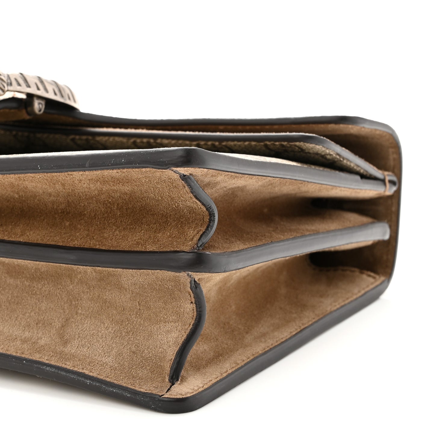 GG Supreme Monogram Small Dionysus Shoulder Bag Taupe