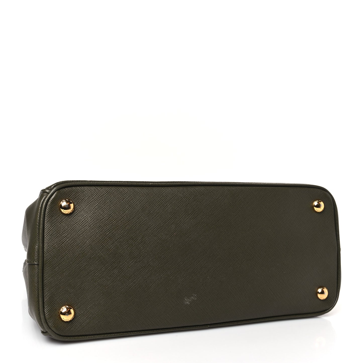 Saffiano Small Galleria Double Zip Tote Militare