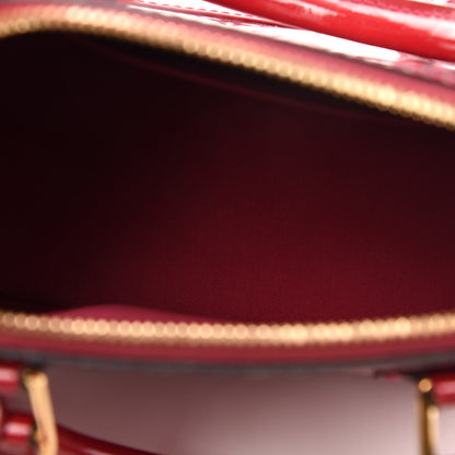 Louis Vuitton Vernis Alma BB Pomme D'Amour 6 of 13