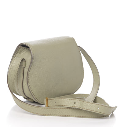 Chloe Calfskin Mini Marcie Round Crossbody Bag Sage 2 of 8
