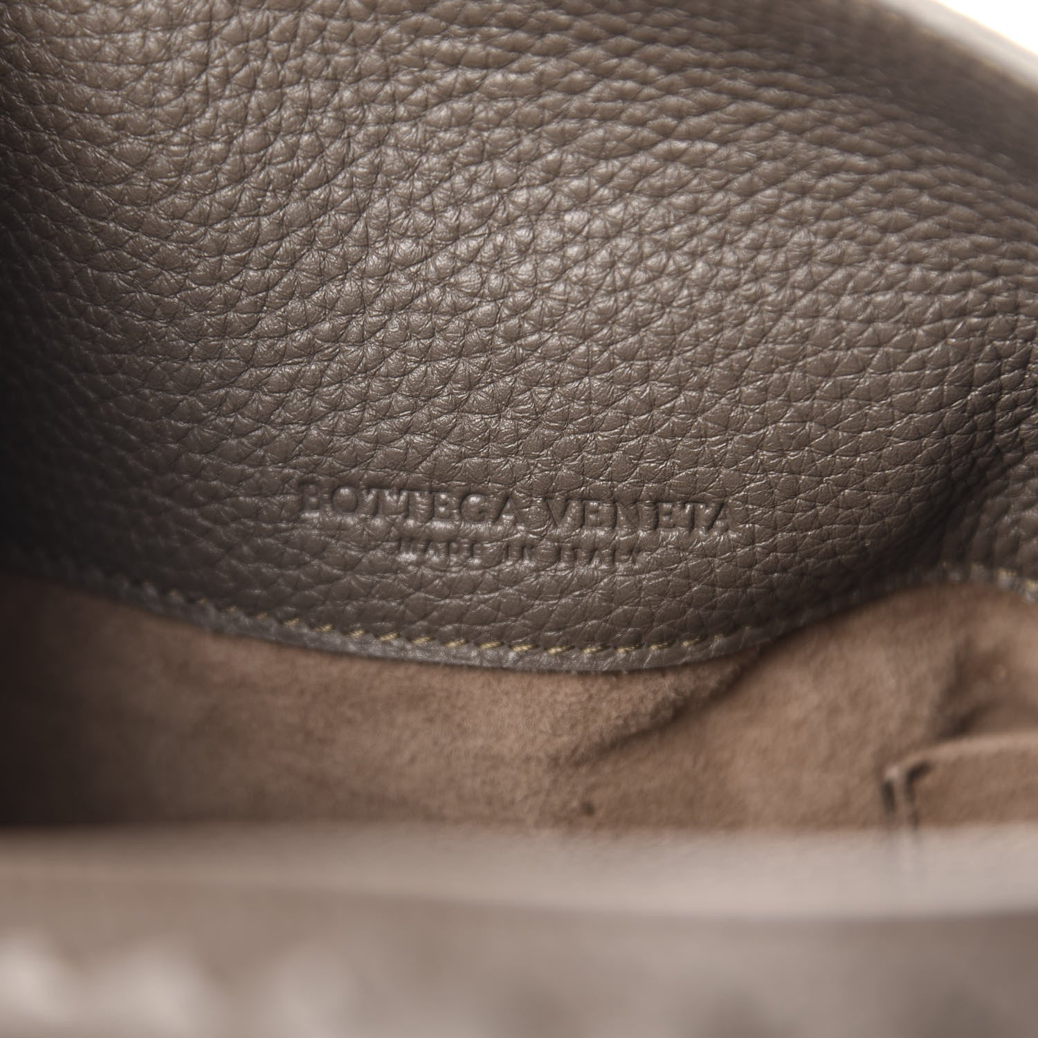 Bottega Veneta Cervo Lavato Deerskin Hobo Dark Cement New Steel 8 of 10